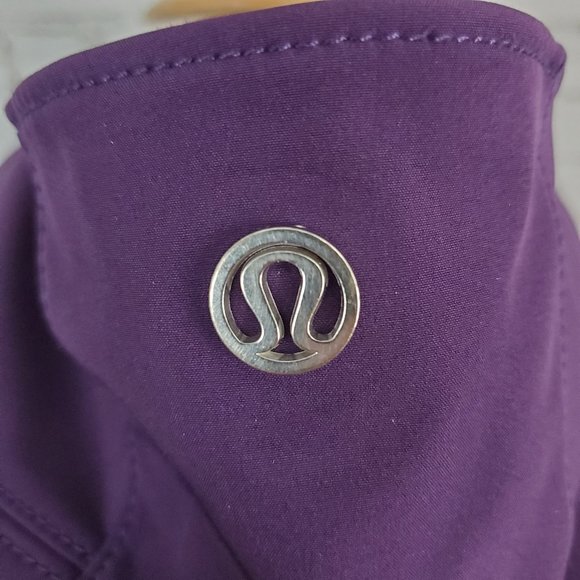 LULULEMON Studio Softshell Rain Jacket Plum Deep Zinfandel Purple - Picture 8 of 11